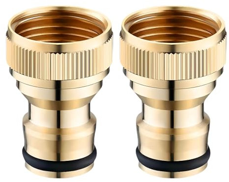 2 Pièces Adaptateur Robinet Tuyau Arrosage,de Raccord D'arrosage Universel Embout Adaptateurs et Connecteur Raccordement Connecteurs,pour Cuisine Jardin Raccords 22-24mm Tap Tuyau-Arrosage Connector