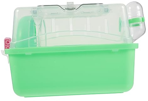 FUTUREORYY Jaula Ambiente Cálido para Adecuado para Espacio de Relajación Transparente de Plástico Plataforma y Hámster Ratones y Jerbos Pequeños