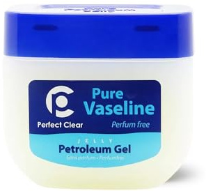 Pure Petroleum Jelly 368ml – Fragrance-Free Moisturiser for Dry Skin, Baby Care, Face, Hands & Feet – Hypoallergenic Healing Jelly – Gentle on Sensitive Skin – By Omoge Hair Ltd
