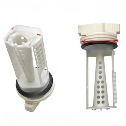 Nytt avloppspumpsfilter i plast, vit tätningsring, kompatibel med Samsung, vattenpluggar till tvättmaskin, DC63-00865A, DC63-00998A, tvättmaskindelar(DC63-00998A)
