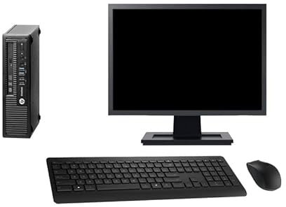 Mini PC HP 800 G1 USDT Ecran 27 G3220 RAM 16Go Disque Dur 500Go Windows 10 WiFi (Reconditionné)