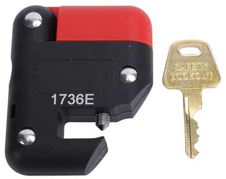 Dispositivo de bloqueo de interruptor de circuito Nylon PA Resistencia de impacto de seguridad mejorada Autoinfoque para uso industrial de diseño universal liviano compacto para