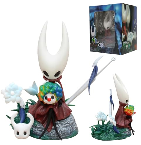 HBSFBH Hollow Knight Statua, Hollow Knights Action Figures, Figure di Hollow Knight, Hollow Knights Ornamenti, Figure Hollow Knight Hornet, Hollow Anime Figura, Modello per Fan Collezionisti