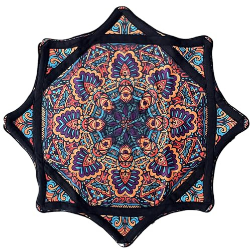 Haodream Mouchoir rotatif, tissu volant dansant pour le développement des compétences de jonglage, des exercices d'activité, accessoires pour spectacles sur scène, danse, mouchoir rotatif