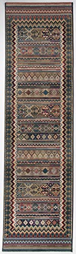 Theko Gabiro 416 Galerie Klassischer Orientteppich Läufer strapazierfähig und sehr robust in der Farbe Multicolor, Maße: 68cm x 235cm, 407967