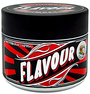 Flavour By Dynamic - Crema de mantequilla para Tatuaje 100% vegana - Aroma a coco