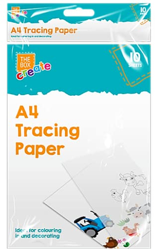 Buystarget A4 Tracing Paper Ultra Thin Translucent Calligraphy Copy Drawing Sheets Art UK Tracing Paper 10 Sheets