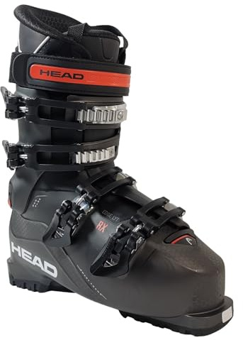 HEAD Scarponi da sci da uomo, scarponi da sci alpino, stivali alpini, Edge LYT RX HV, MP26.0/26.5 EU40.5/41, Flex 80, per principianti ed esperti