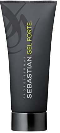 SEBASTIAN PROFESSIONAL GEL FORTE – perlmuttartiges Haargel mit starkem Halt (200 ml) – Styling Gel für ein hinreißend glänzendes Haarstyling – stylt und modelliert