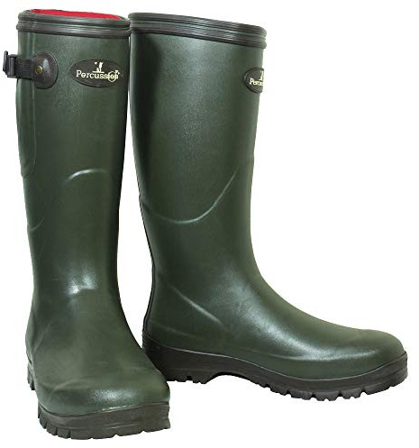 Percussion - Bottes de chasse Sologne Néoprène Percussion, Vert - vert, 41