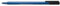 STAEDTLER 437 F-9 Kugelschreiber (triplus ball, ergonomische Dreikantform, hohe Qualität, Set mit 10 Stück, Farbe Schwarz, Linienbreite F)