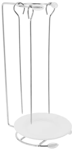 ELAYARD Spiedini in Acciaio Inox Supporto per Kebab Barbecue Distribuzione Calore Uniforme Facile da Pulire per Grigliate Domestiche