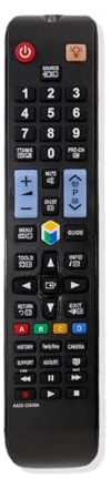 ATOMUSERLY 1 Control Remoto de Repuesto AA59-00638A for televisor LCD 3D Inteligente UE55ES7000 UE46ES7000 PS51E8000GU ES8000 JS8500 PN64