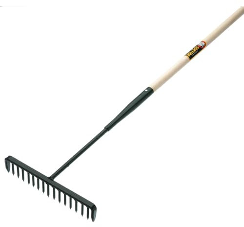 Btrw Tarmac Rake Wooden Handle