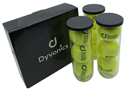 Dyvonics Palle da Padel (3 x 3 Pezzi) (Giallo)