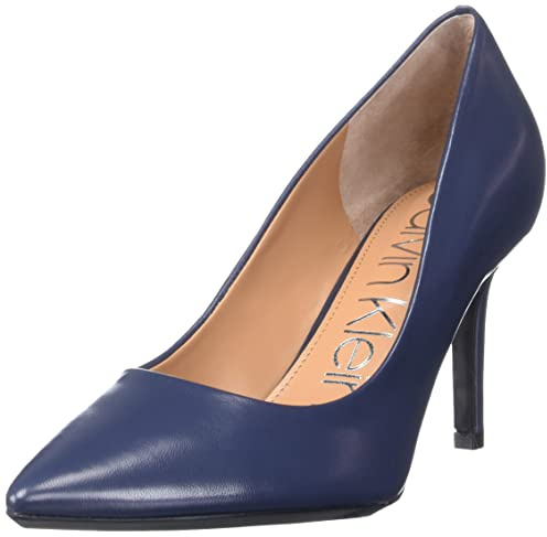 Calvin Klein Gayle Pump Navy 1 7.5 M