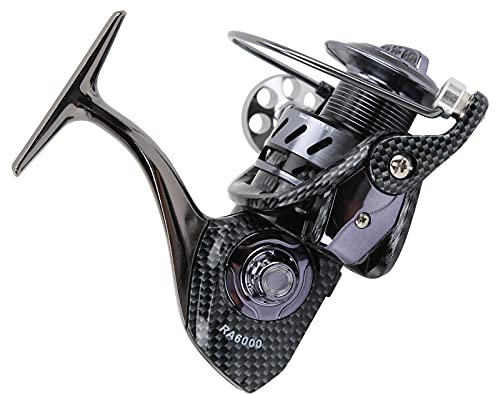 Alomejor Angelrad Angelrolle 13 + 1BB Spinnrolle 5,5: 1 Übersetzungsverhältnis Seefischrolle