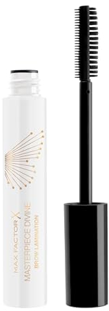 Max Factor Masterpiece Divine Brow Lamination Gel, Augenbrauengel mit pflegender Gel-Wachs-Formel für professionelle Lamination-Looks, Fb. 001 Clear
