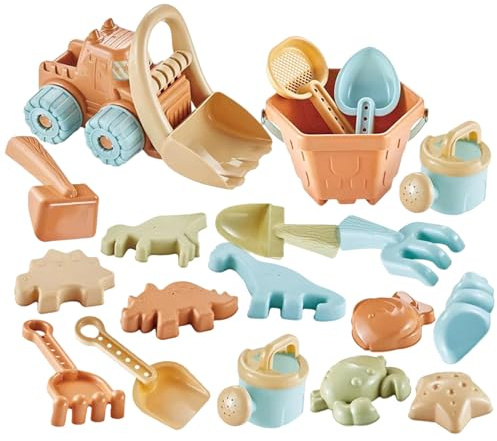Giocattoli Da Spiaggia Per Bambini - Kit Giocattolo Con Sabbia | Set Da Gioco Per Bambini Con Sabbia | Giocattolo Cons Sabbias Das Spiaggia Per Esterni, Giocattolos Interattivo Per Genitori E Figli, P