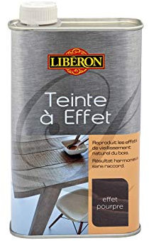 Libéron Teinte à effet pour bois, Effet pourpré, 0,5L