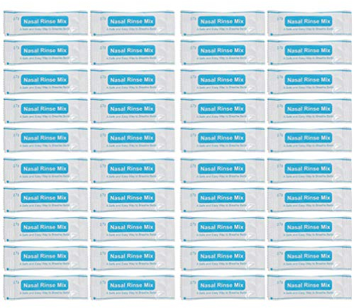 HEALLILY 80 Unidades de Paquetes de Sal Nasal Protector de Cavidad Nasal Herramientas de Limpieza Nasal Instantánea