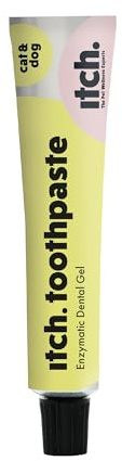 Itch Enzymatic Dental Toothpaste for Dogs & Cats - Prevents Tartar, Stinky Breath and Plaque - Protects Gums - 30g