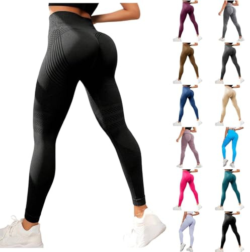 Cellumove - Leggings de compresión 3D anticelulíticos para mujer, redefine tu silueta sin esfuerzo, pantalones de compresión de cintura alta push up, negro, S