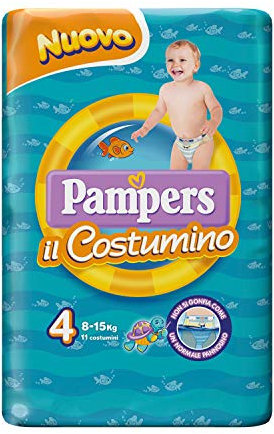 Pampers il Costumino, 22 Pannolini, Taglia 4 (8-15 kg)
