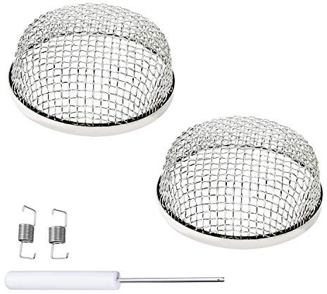 Flying Insect Screen RV Accessories, 2 Pack RV Heater Vent Cover, Use for Furnace Vents on Travel Trailers, Motorhomes, and Camper Trailers Prevents RV Vent Damage