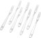 Zerdyne 12-Piece Stainless Steel Two Prong Forks, Bistro Cocktail Forks, Small Fruit Fork