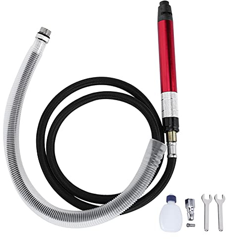 flexman Micro Air Die Grinder, 58000~65000rpm Legerat stål Liten bärbar pennslipmaskin, pneumatisk slipmaskinsats för att slipa kapning av plast stenträ