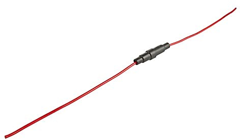 HELLA Portafusibili - per fusibile in vetro - 5x20 mm - Tensione fino a: 32V - con cavo/con attacco filettato - 8JD 003 285-011