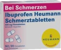 IBUPROFEN Heumann Schmerztabletten 400 mg 20 St