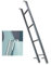 HWLL Hochbett Leiter Verstellbare Wohnmobil-Etagenleiter mit Haken, 116cm / 130cm / 140cm / 150cm Hohe Metalltreppe für Etagenbett, Schlafsaal, Dachboden - Belastung 150kg