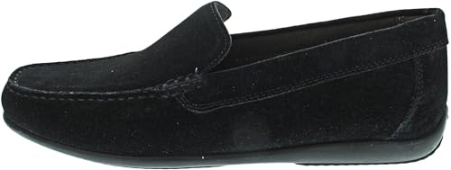 Geox U Ascanio B, Moccasin Uomo, Blu Navy, 42 EU