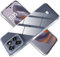 Fitudoos Coque en Silicone Compatible avec Moto Edge 50 Neo,Liquid Silicone Coque, Anti-Chocs,Transparent.