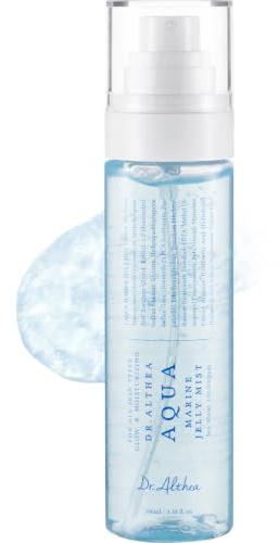 Dr.Althea Aqua Marine Jelly Mist | Lätt, ultrafin ansiktsspray | Fuktgivande serum med PDRN & trippel hyaluronsyra | Vegan koreansk hudvård, 100 ml