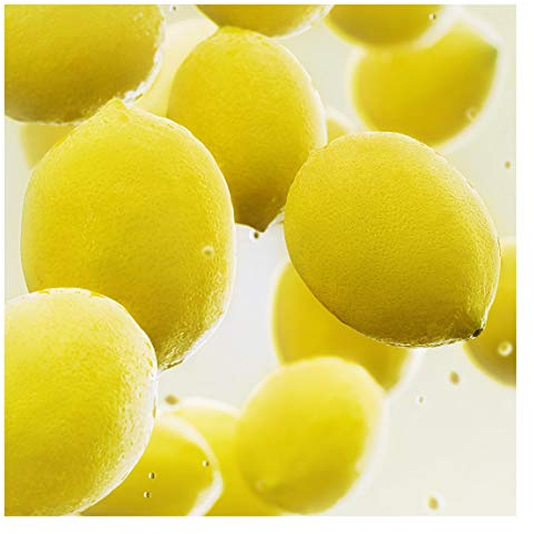 Bilderwelten Küche Fototapete modern inkl. Kleister 192x192cm - Vliestapete Made in Germany - Küchentapete Küche - Zitrone 3D Tapete für Küche Design - Wandtapete Küche Esszimmer T_2719