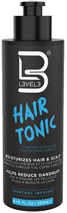 L3 Vel3 - Capelli tonici per uomini, 8,45 oz tonic