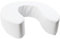 Unibos | Padded Raised Toilet Seat Without Lid, Elevated Comfort Toilet Seat Support for Elderly, Handicapped & Disabled Users