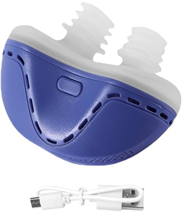 COWANIEE Sleep Devices, Micro CPAP Anti Snoring Machine Mouth Guard for Men Women