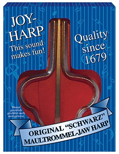 Orig. Schwarz Maultrommel JOY HARP 82mm, Nr. 15