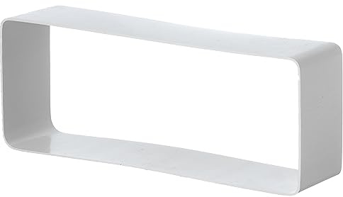 Steinberg14 Plastic Connector 220 x 90 mm Flat Duct Connection Sleeve for Ventilation ducts