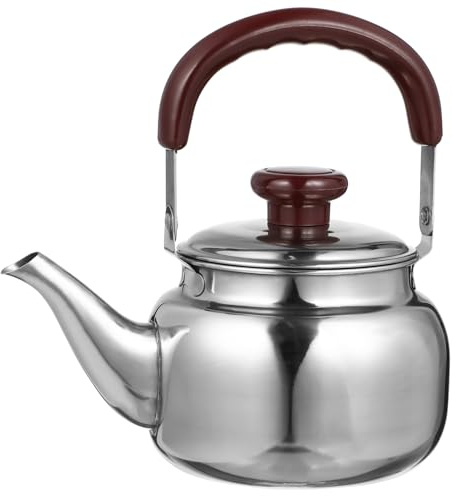MAGICLULU Tetera de Acero Inoxidable de 500 Ml Silbido, Apta para Cocinas de Inducción, Adecuado para Preparar Té en Casa u Oficina