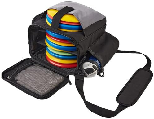 Kalastussaari Disc -Golf -Tasche, Discgolf -Rucksack mit Mehreren Aufbewahrungstaschen für Männer, verstellbare Reisetaschen für Anfängertraining