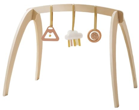 Alfombra de actividad para bebés | Juguetes educativos de madera plegables | Gimnasio Bebé Sensorial Juguetes De Desarrollo | Para Niños Niñas Cumpleaños Dormitorio Interior Exterior Hogar