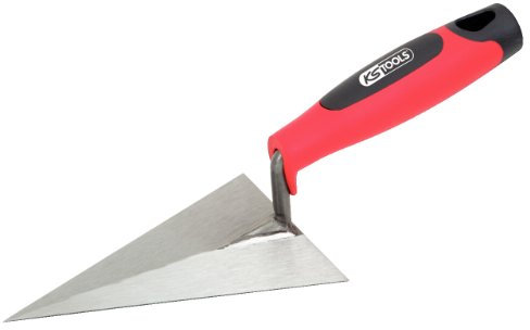 KS Tools 144.0235 Truelle triangulaire lame acier manche bi-composant 160 mm -
