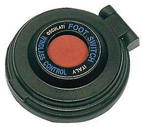 OSCULATI Pulsantiera a Pedale Rosso/Nero