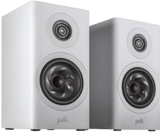 POLK AUDIO Reserve 100 - Einige Lautsprecher für Bücherregal, Farbe: Weiß