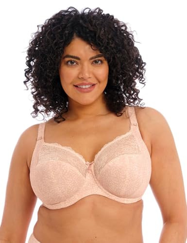 Elomi Women's Morgan Stretch Lace Banded Underwire Bra Cameo Rose